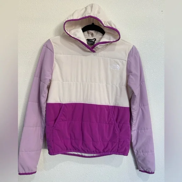 The North Face Mountain Hooded Sweatshirt Insulated Pullover Size XS - Picture 2 of 10